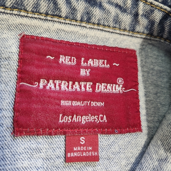 Red Label Patrate Denim Jacket - Picture 11 of 14